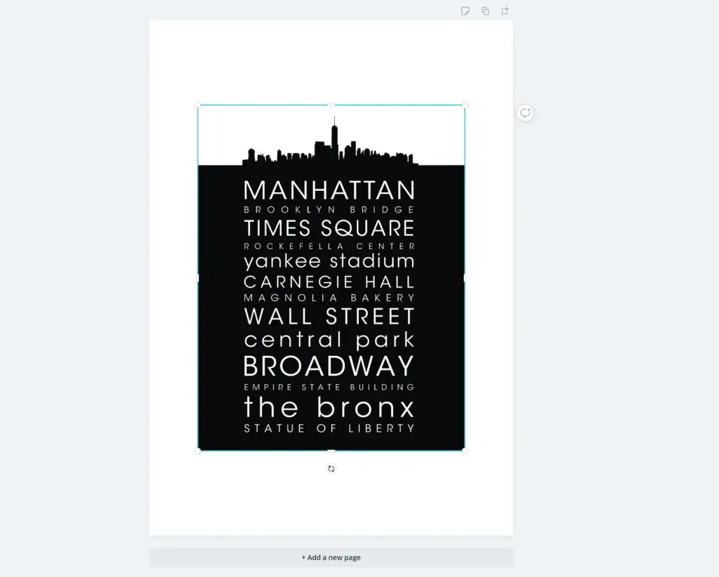 canva resize scale image