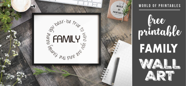 Free Printable Wall Art - Always Be A First Rate Version Of Yourself ...