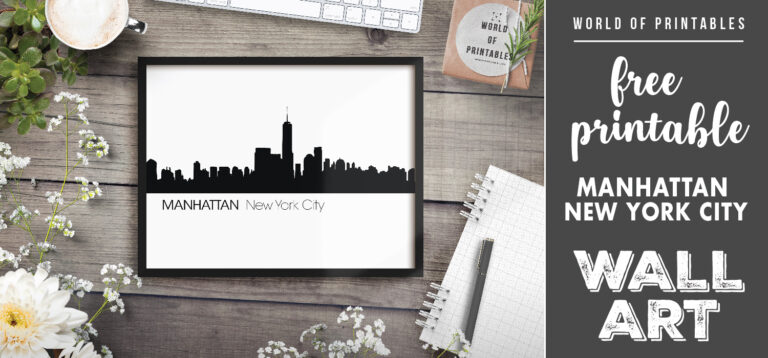 New York City Wall Art Free Printable Wall Art | World of Printables
