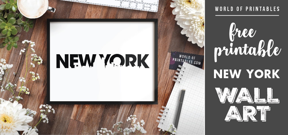 Free Printable Wall Art New York Art Print World Of Printables