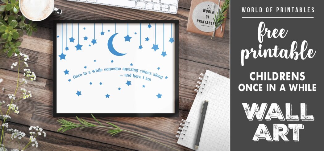 Free Printable Wall Art - Meow (black) - World of Printables