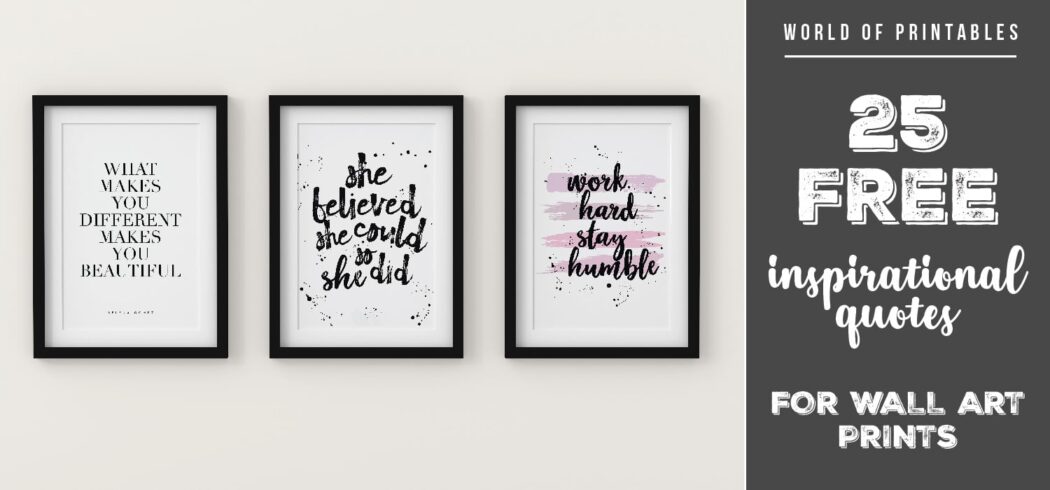 Free Printable Wall Art - Letter X Brush Stroke - World of Printables