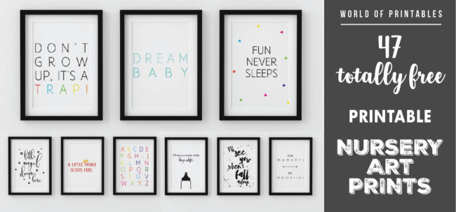Beautiful Word Art Print - Free Printable Wall Art - World of Printables