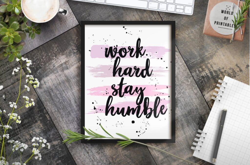 25 Free Inspirational Quotes For Wall Art Prints - World of Printables