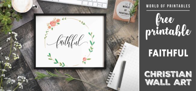 Free Printable Christian Wall Art - In Christ Alone My Hope Is Found ...