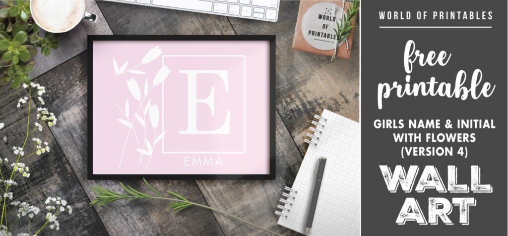 Beautiful Word Art Print - Free Printable Wall Art - World of Printables