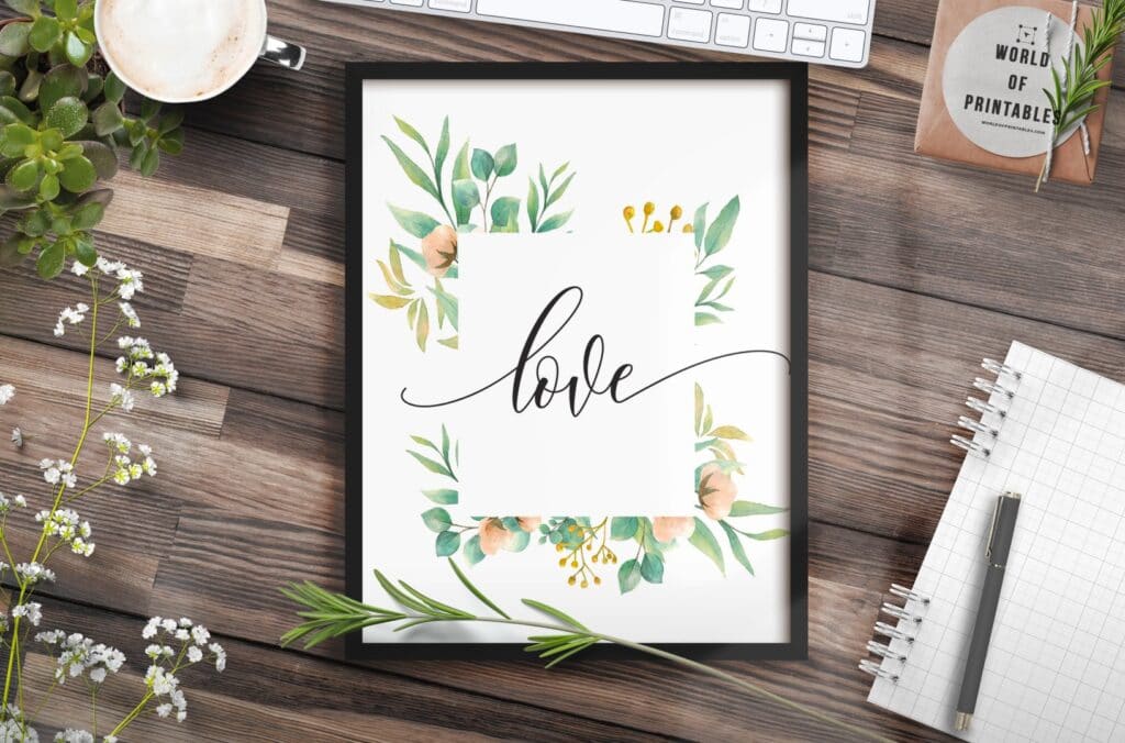 Printable Wall Art Plr Printable World Holiday