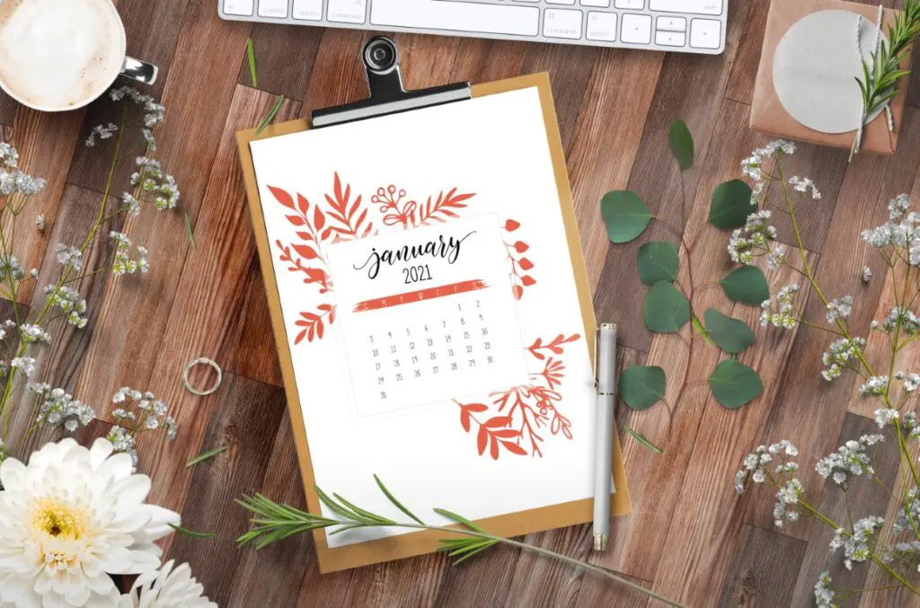 Free Calendar 2021 Printable Monthly Pages