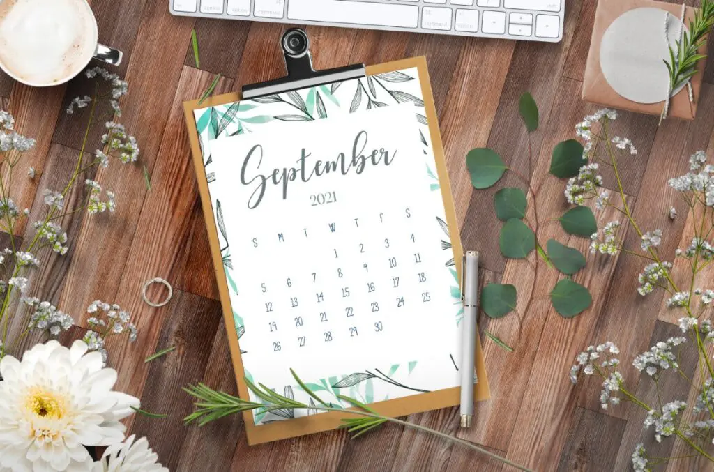 Free Printable Calendar 2021 - calendar 3 mockup 6