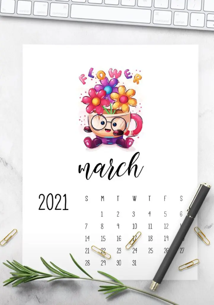 Cutest Happy Animals Calendar 2021