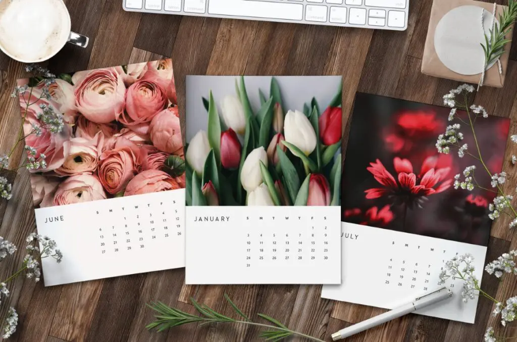 2021 Calendar Floral Photography