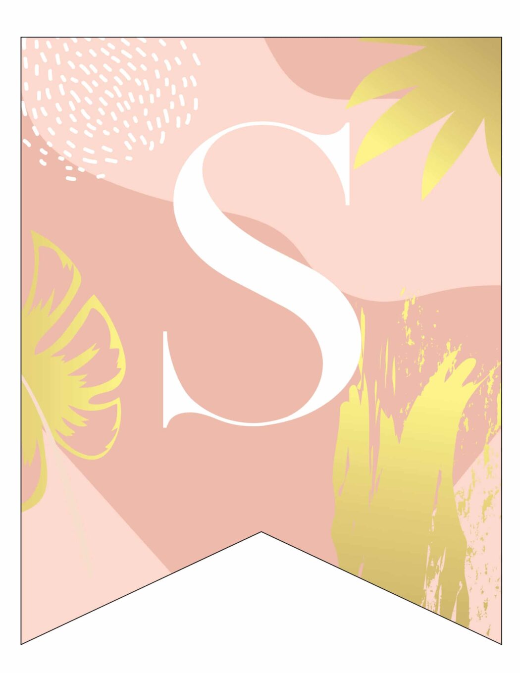 Free Printable Abstract Banner - World of Printables