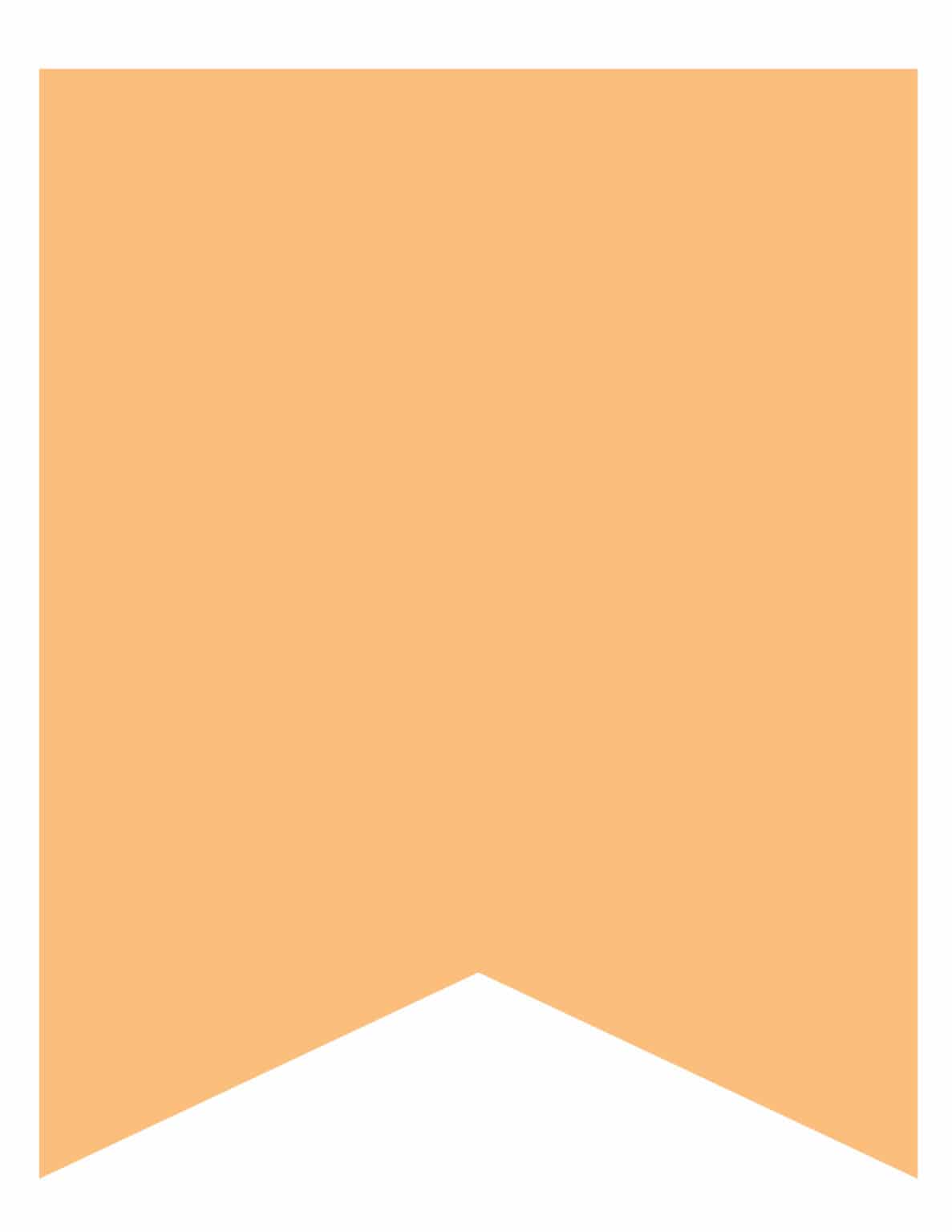 Free Printable Blank Colored Banner World of Printables