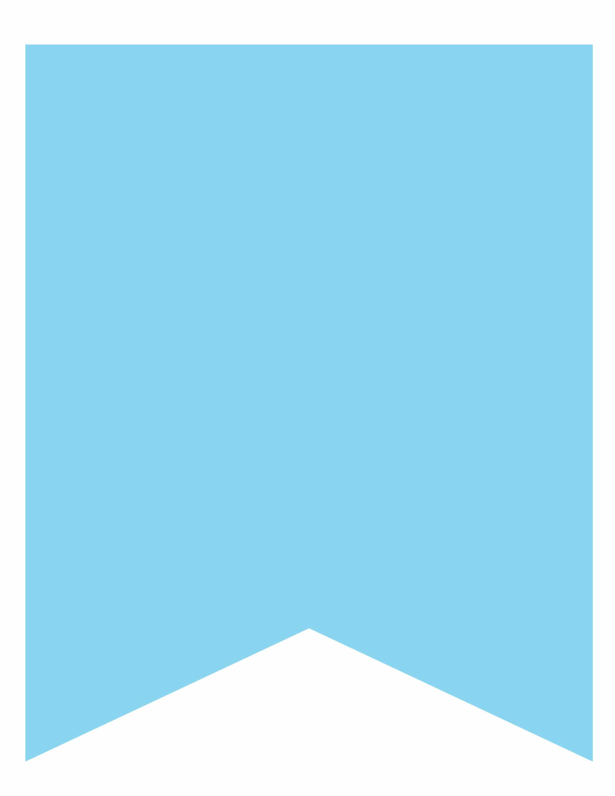Free Printable Blank Colored Banner World Of Printables