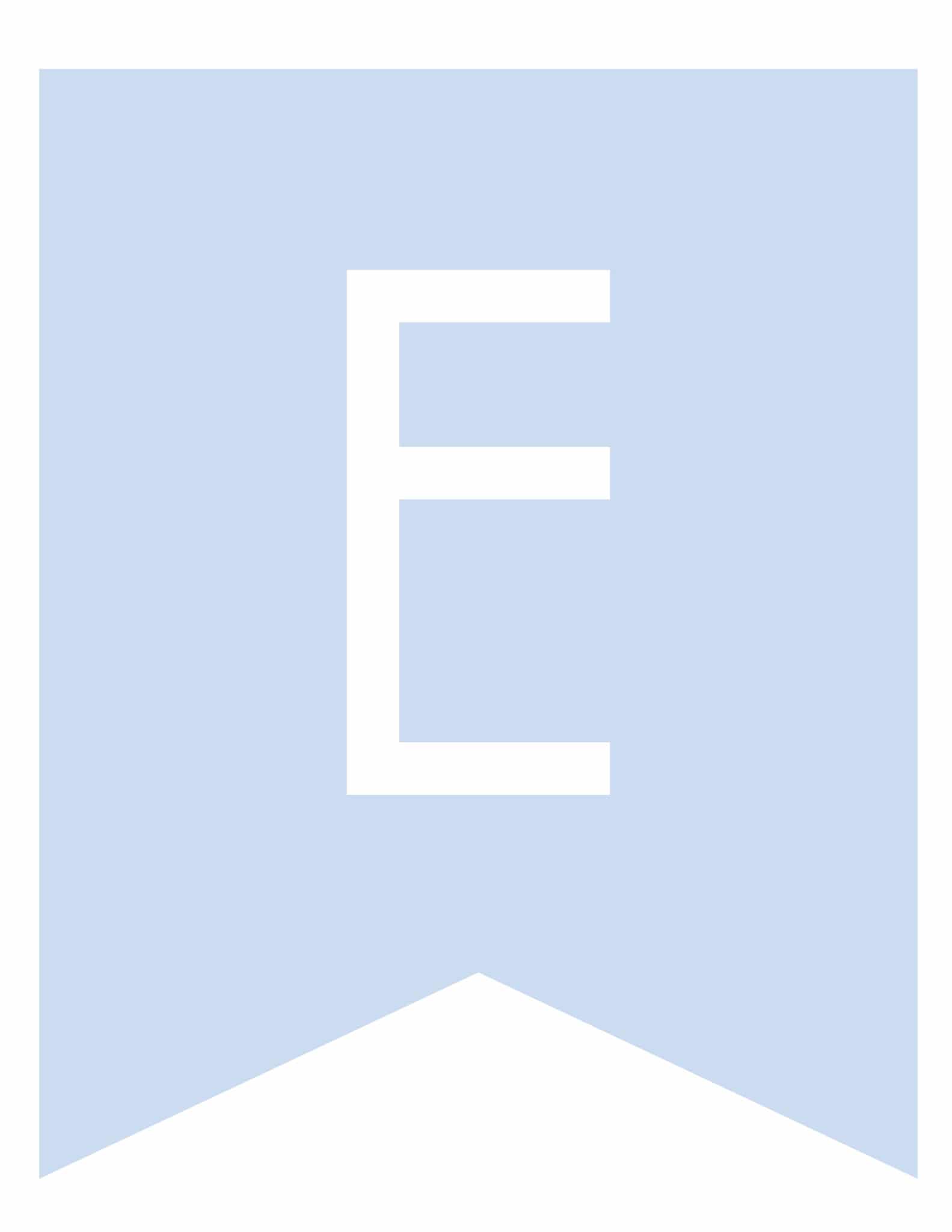 free printable colorful banner letters world of printables