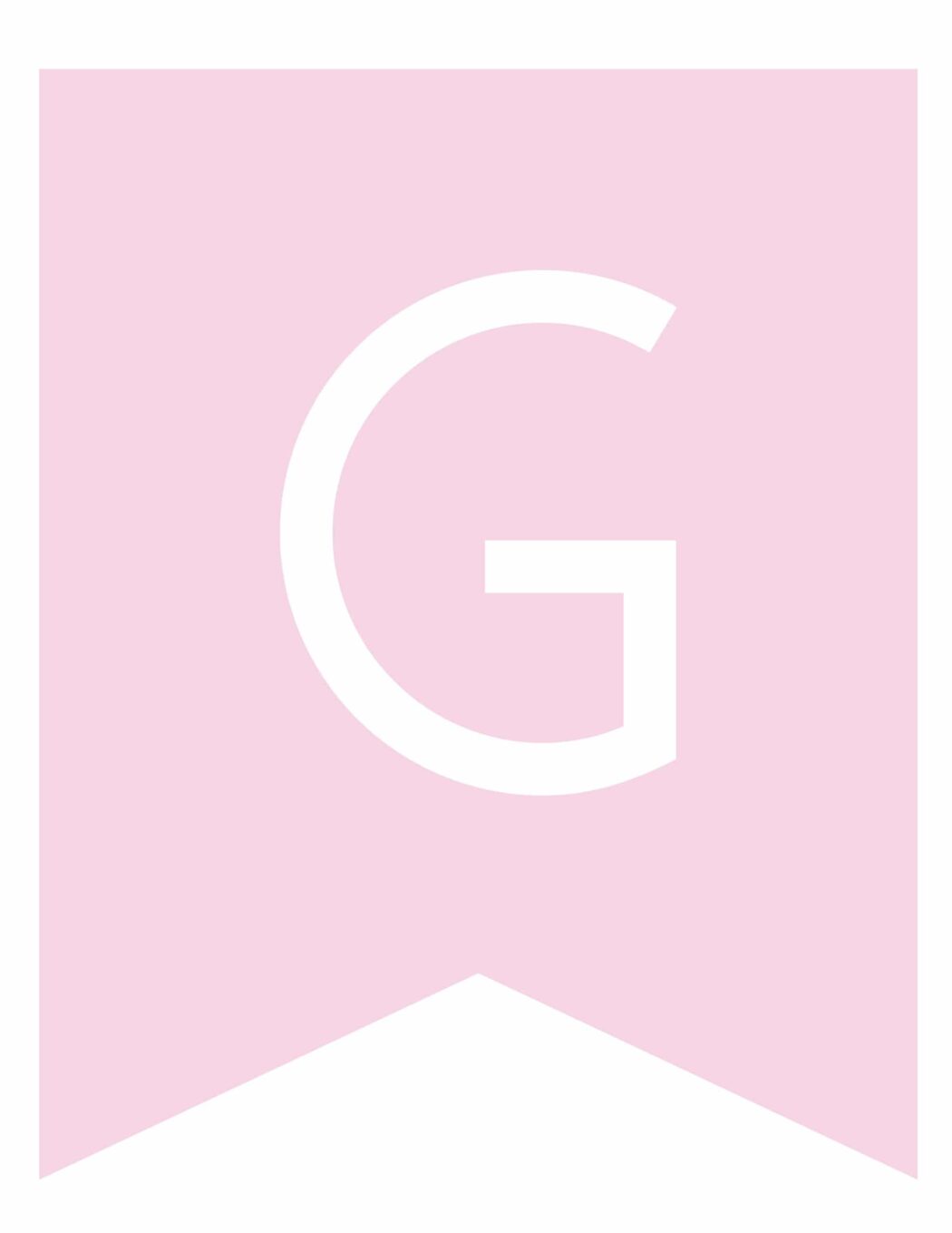 Free printable colorful banner letters world of printables