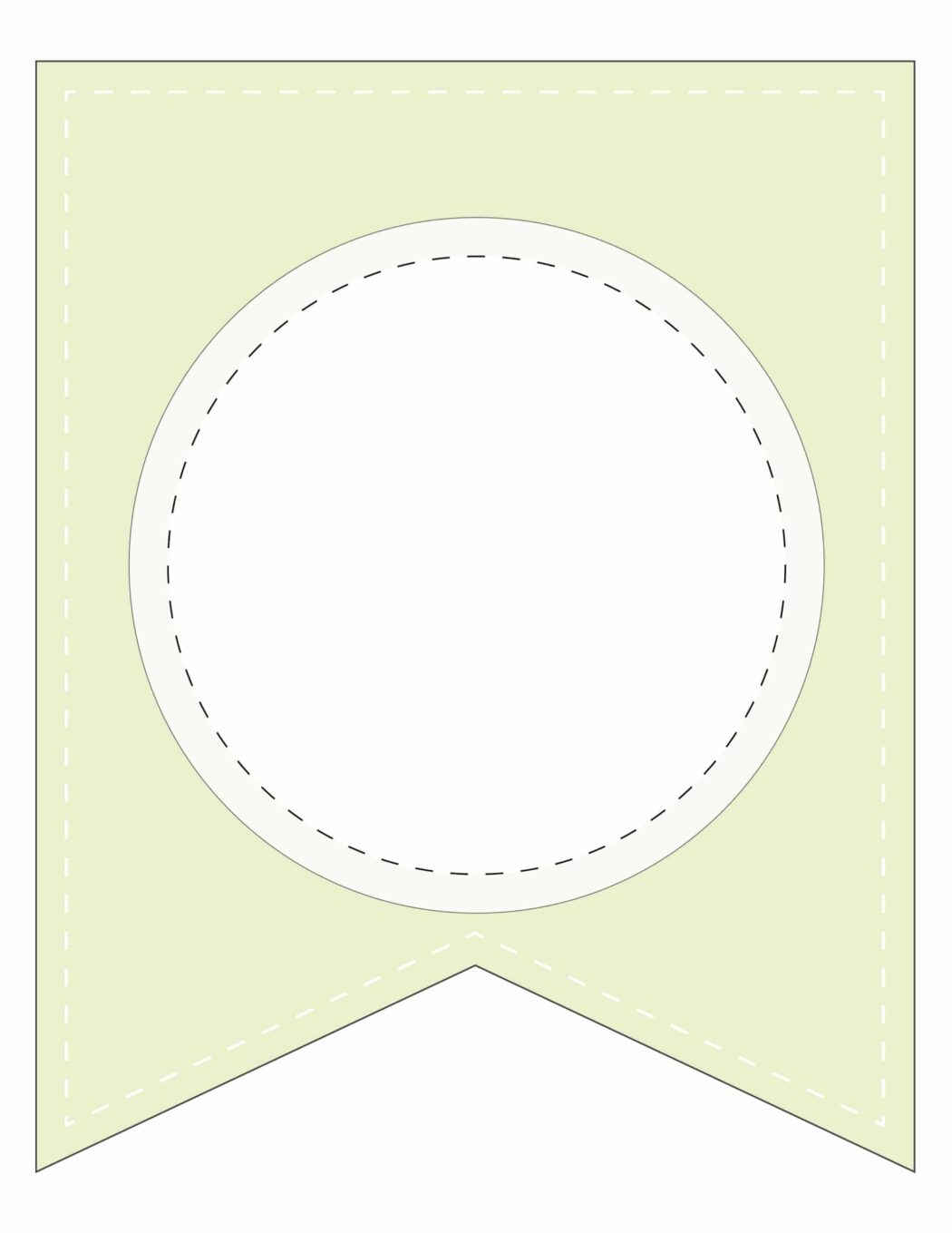 free printable colorful blank banner letters world of printables