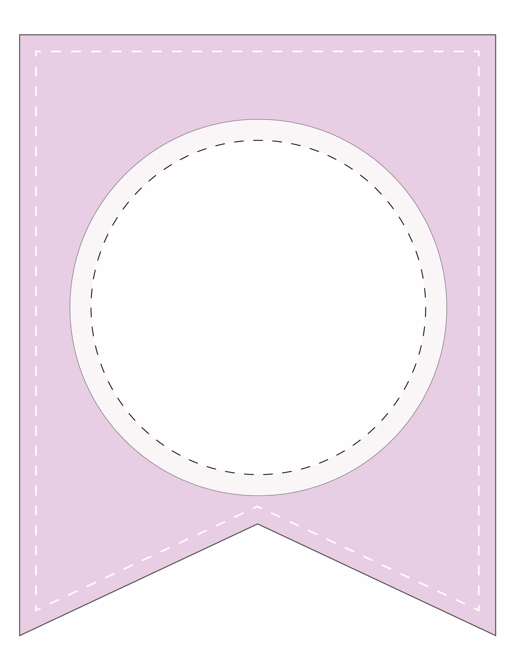 Free Printable Colorful Blank Banner Letters World Of Printables