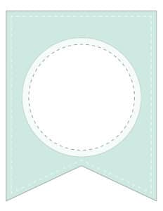 Free Printable Colorful Blank Banner Letters - World of Printables