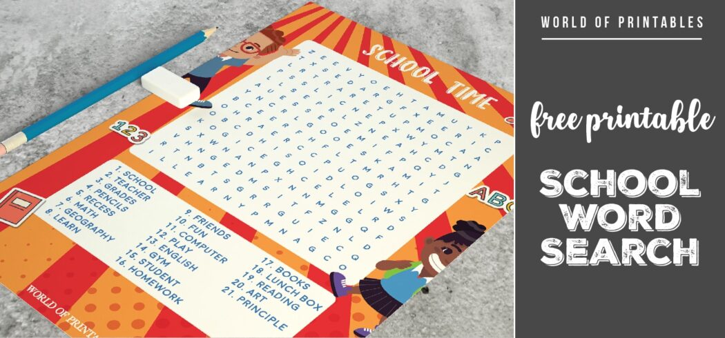 Printable Kids Crossword Puzzles - World of Printables