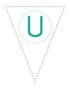 Free Printable Simple Colorful Banner Letters - World of Printables