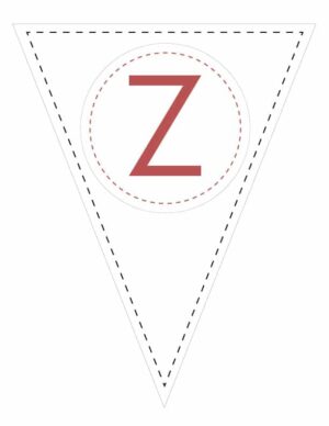 Free Printable Simple Colorful Banner Letters - World of Printables