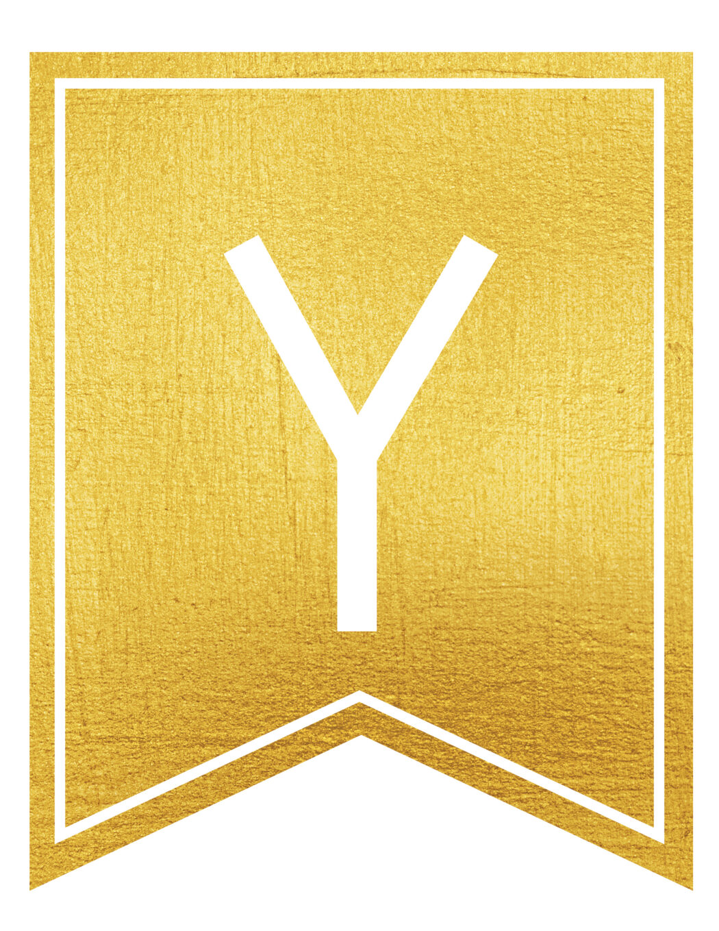 Free Printable Gold Banner Letters World of Printables Free Printable Gold Banner Letters World of Printables