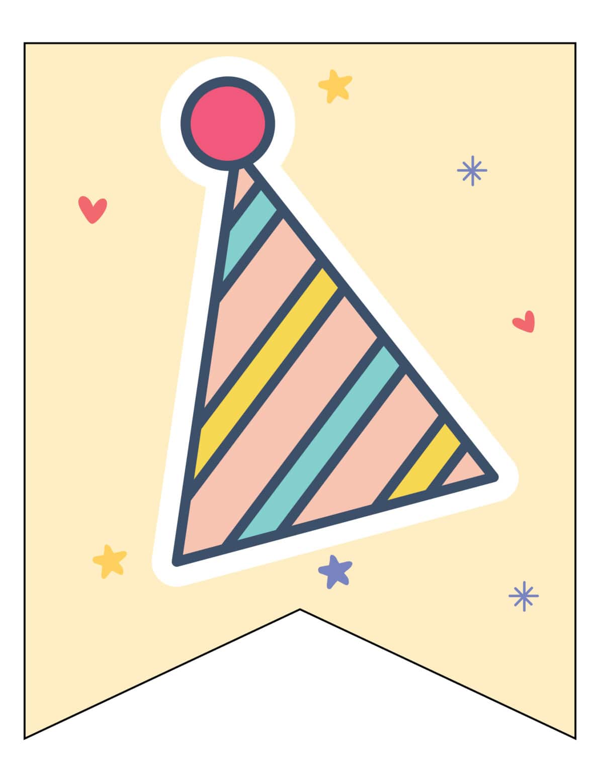 Free printable banner letters