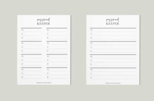 15 Beautiful Free Password Keeper Printables To Suit Any Planner