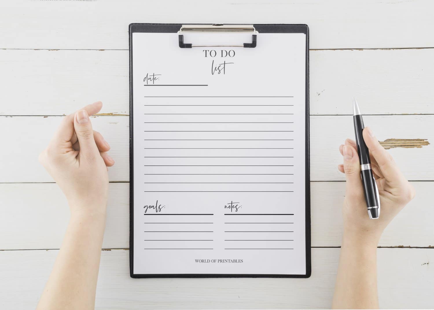 Free Printable Minimal To Do List - World of Printables