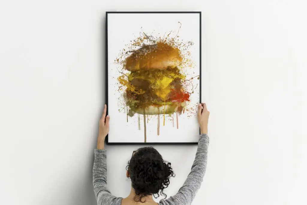 Burger Splash Wall Art