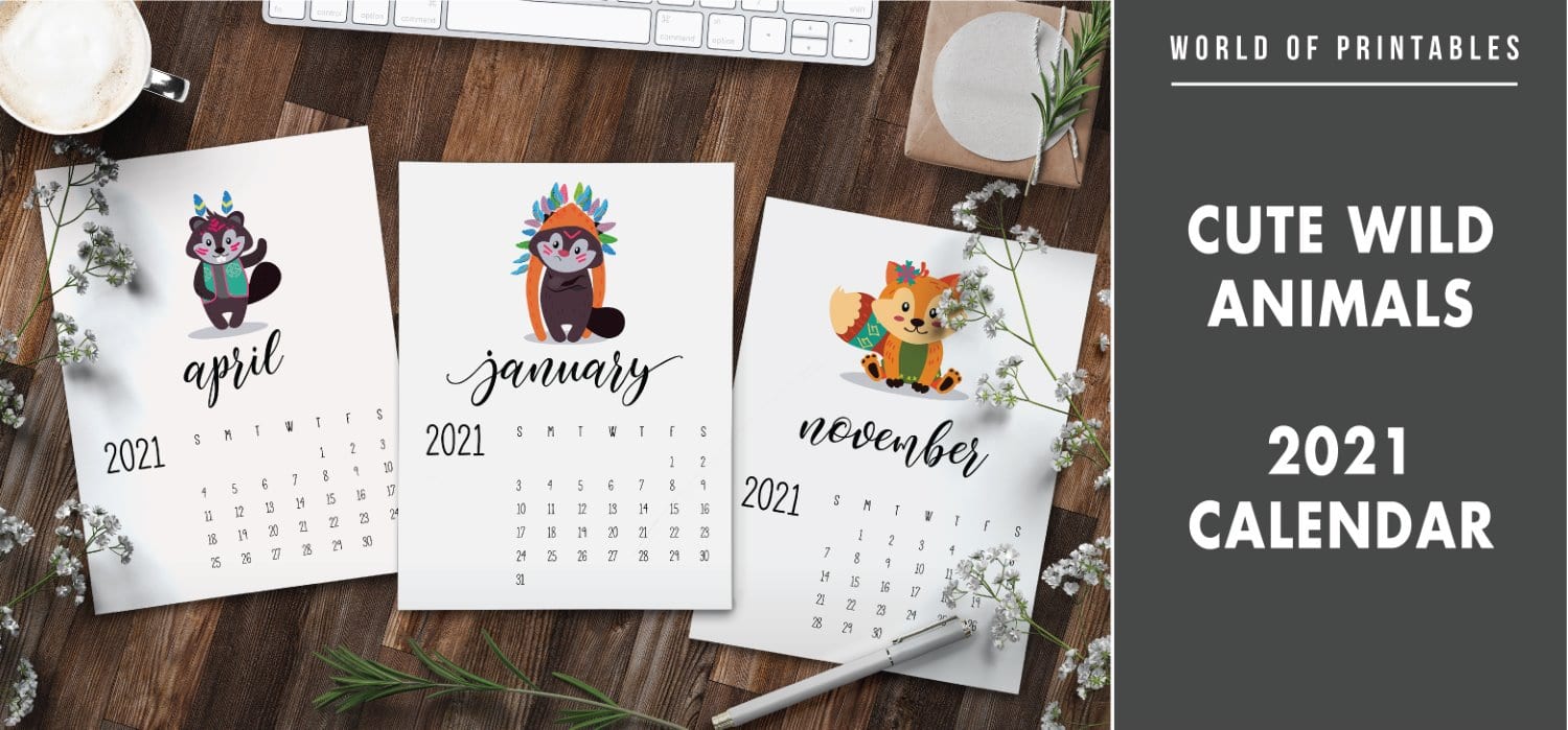Free Cute November Calendar & Planner Printable Set - World of Printables