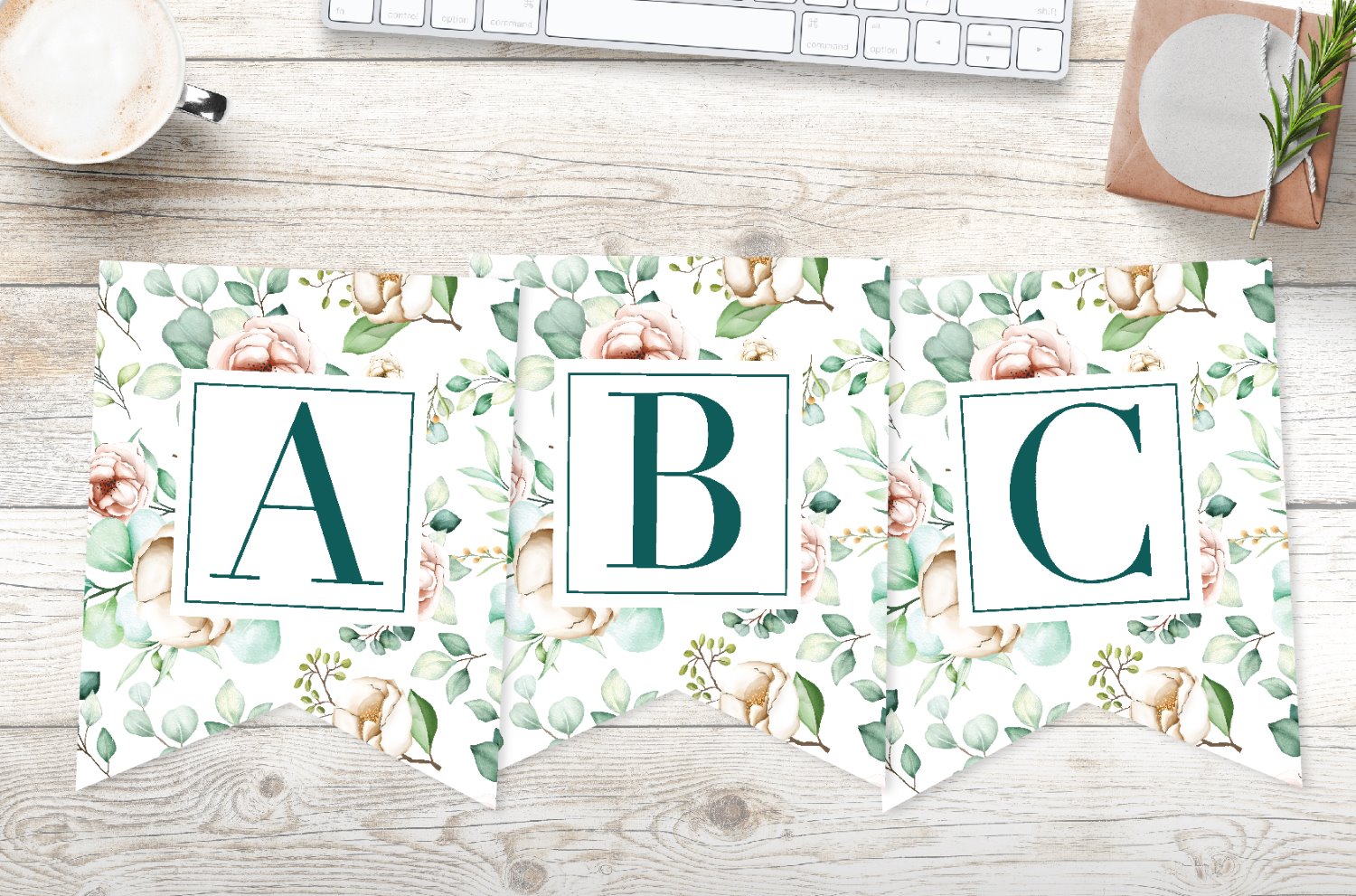 11 Beautiful Free Printable Floral Banners - World of Printables