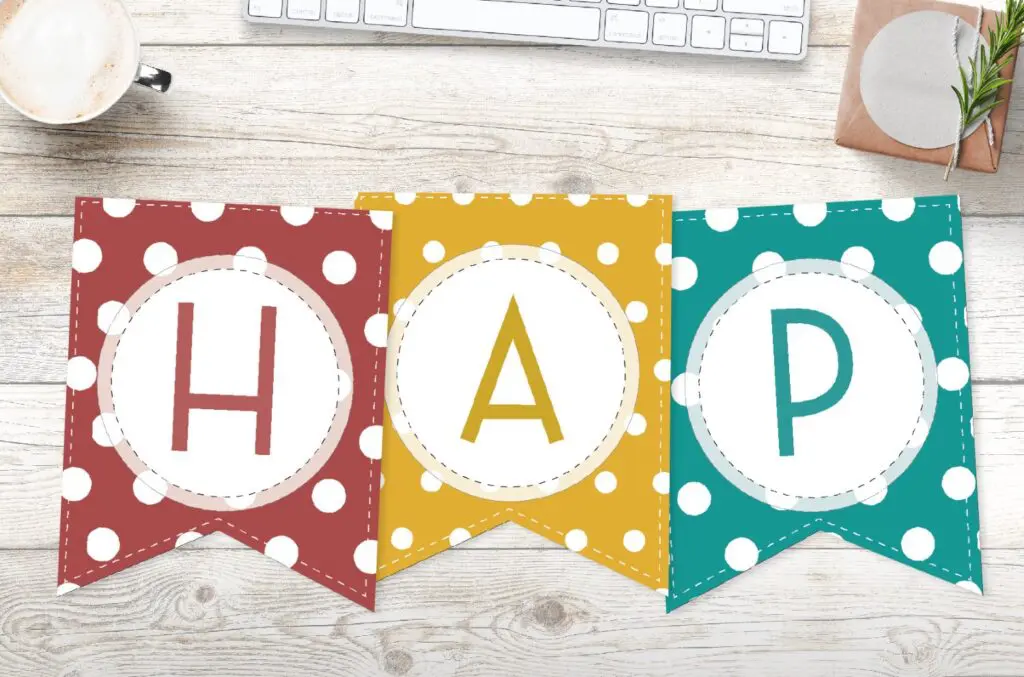 free printable happy birthday banner templates