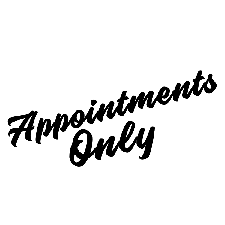 Appointments Only Sign - Free SVG