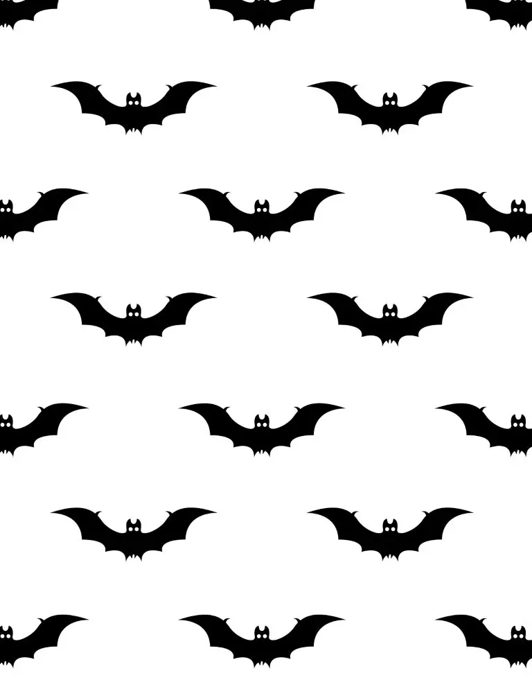 Halloween Bat Print - Free Printable Art