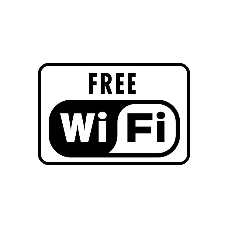 Free Wifi sign SVG