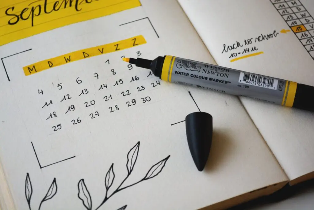 How to start a bullet journal in the middle of the year
