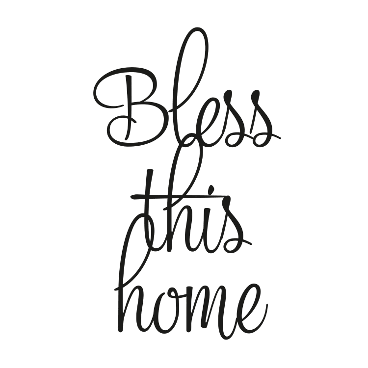 bless this home - Free SVG