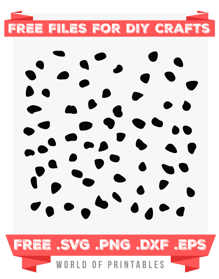 dalmation dots Free SVG Files PNG DXF EPS