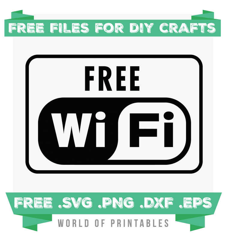 free wifi sign Free SVG Files PNG DXF EPS
