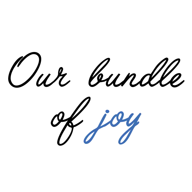 our bundle of joy blue - Free SVG