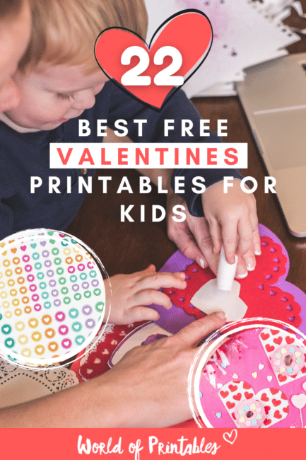 22 best free valentines printables for kids - World of Printables