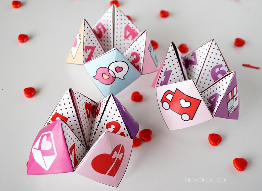 Valentine Cootie Catchers