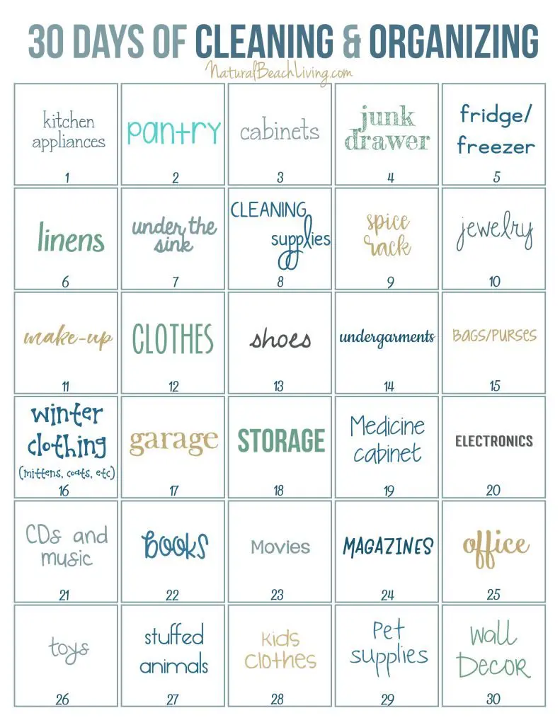 30-Days-of-Cleaning-Organizing