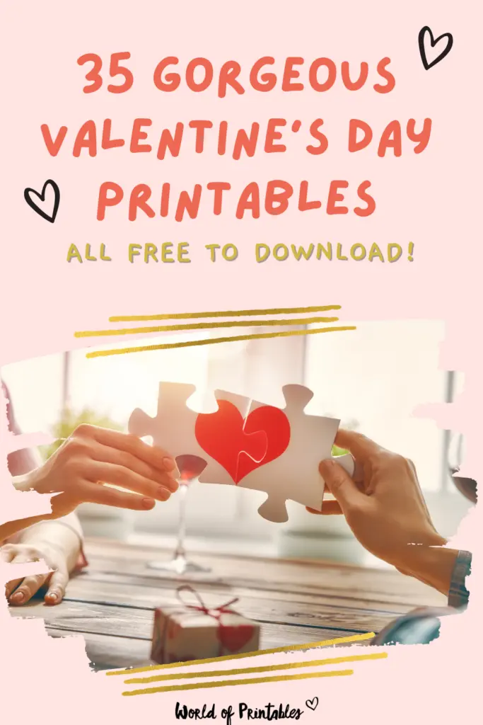 35 gorgeous valentine's day printables