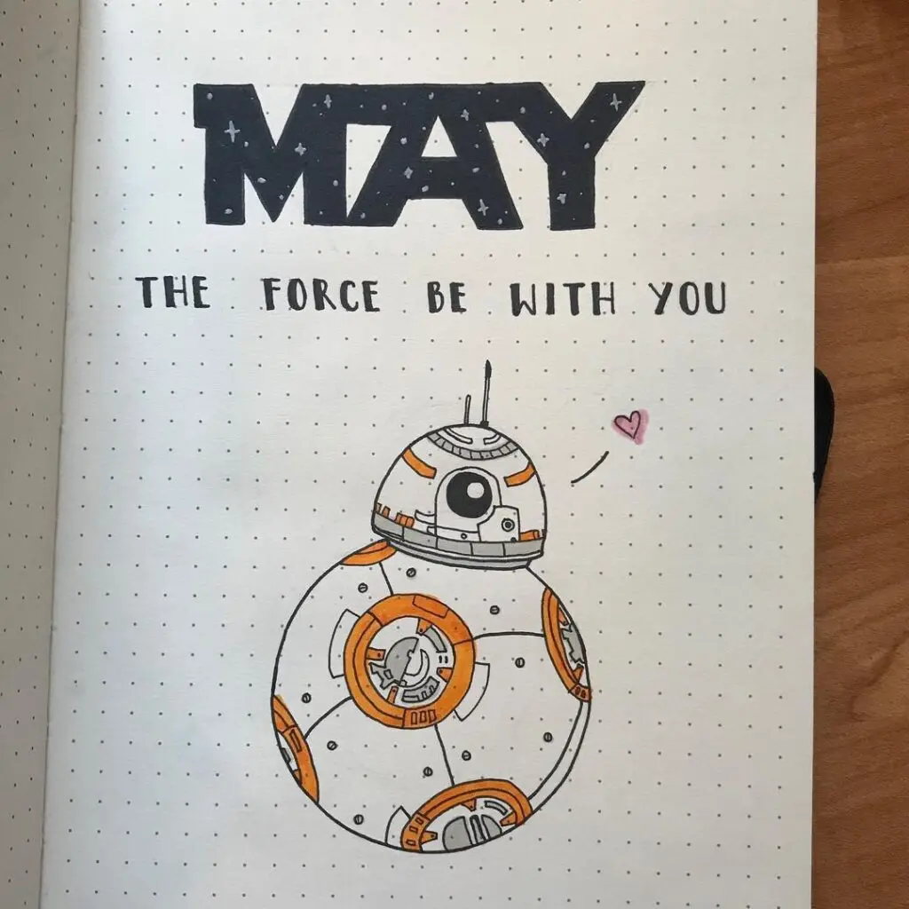 Star Wars Bullet Journal Inspiration
