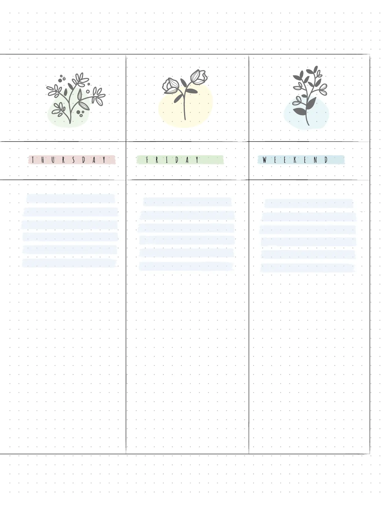 Bullet Journal Weekly Planner-02