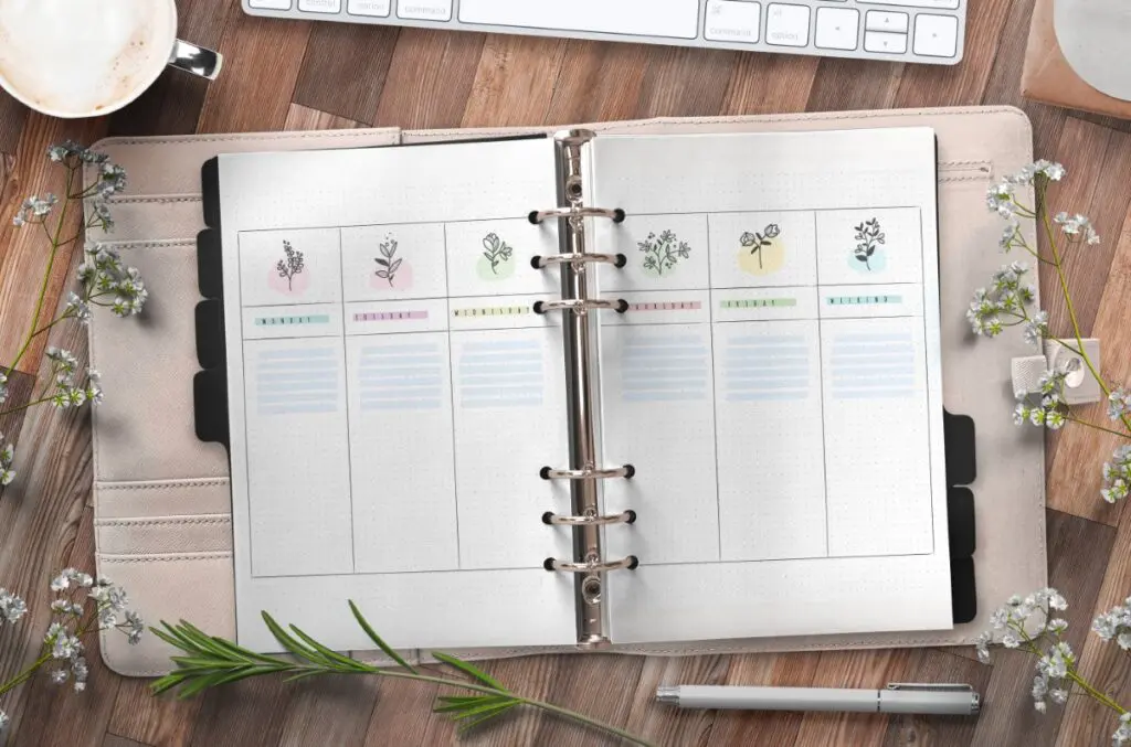 Bullet Journal Weekly Planner Free Printable