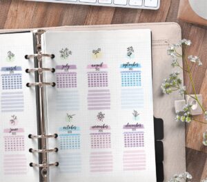 Free Monthly Bullet Journal Layout Printable - Free Printable Planner